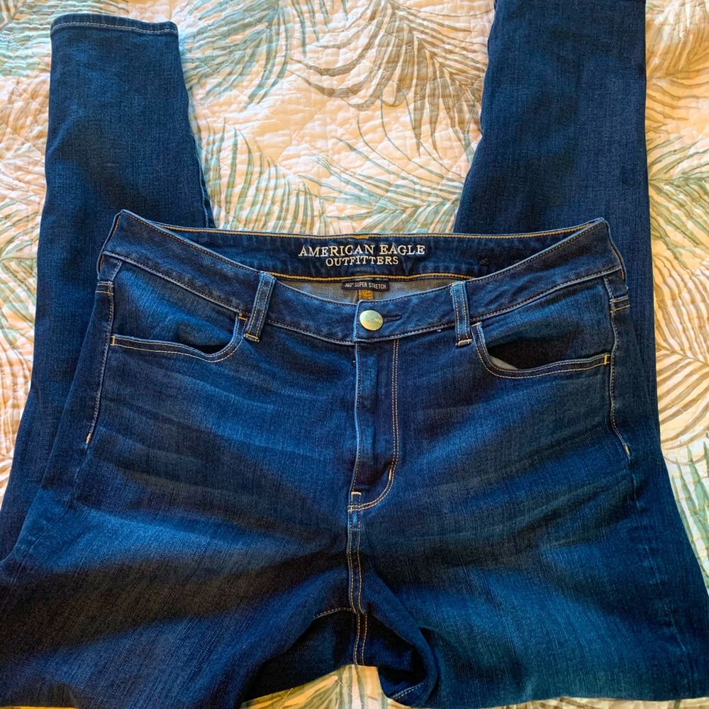 American Eagle High Rise Jegging 14L